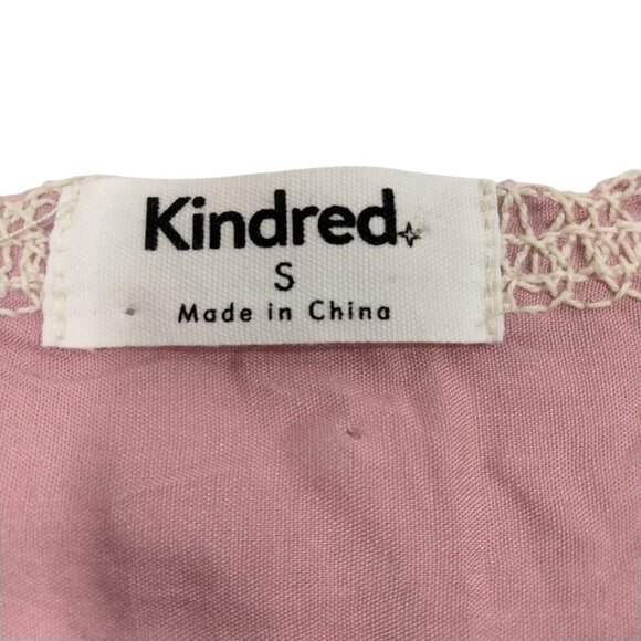 NWT Kindred Floral Embroidered Bell Sleeve Top Boho Fairy Prairie Cottag… - Picture 3 of 6